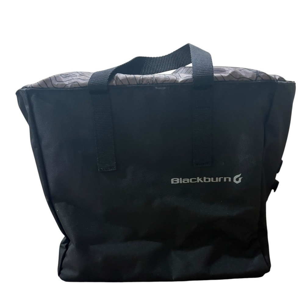 Blackburn Local Grocery 16L Pannier Bag Black Bicycle Rack Commuter Cycling Tote